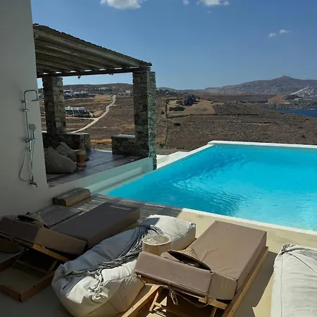 Cycladic View Syros Villa Azolimnos