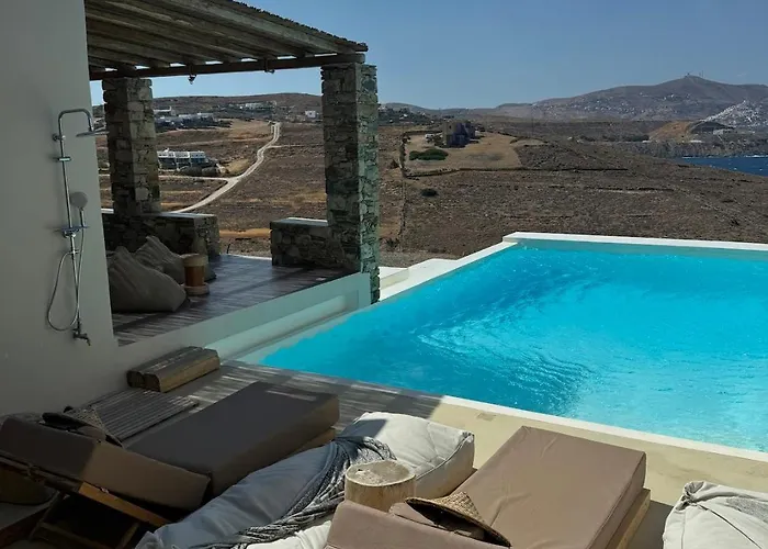 Cycladic View Syros Villa Azolimnos